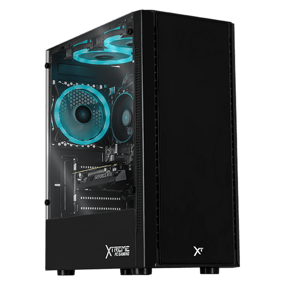 Computadora Gamer Xtreme PC Gaming NVIDIA GeForce RTX 3050 AMD Ryzen 5 5500 32GB SSD 1TB WIFI W10 Black gaming estable