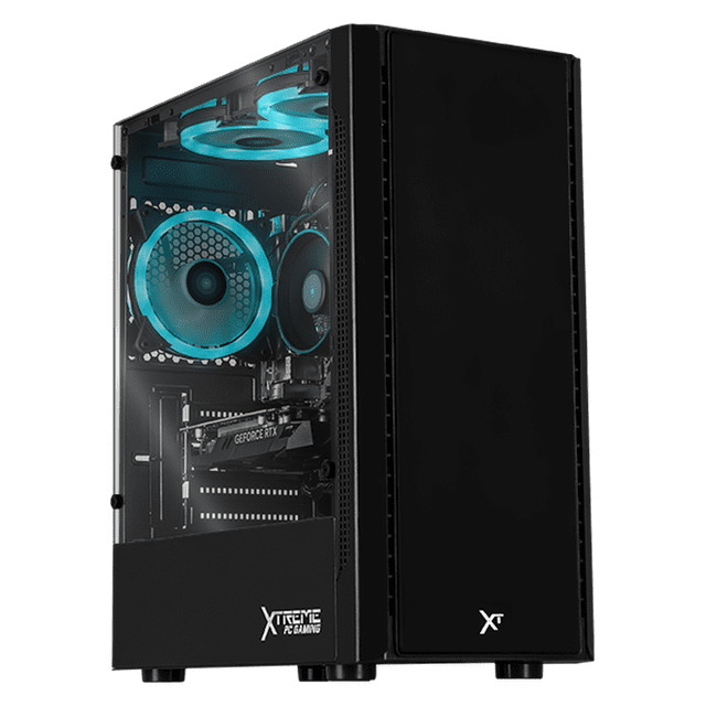Computadora Gamer Xtreme PC Gaming NVIDIA GeForce RTX 3050 AMD Ryzen 7 5700 32GB SSD 1TB WIFI W10 Black gaming estable