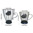 thumbnail image 2 of Cup Holders For Counter - Coffee Pod Storage, Holds 30 Pods, Sturdy, for Kitchen, Farmhouse, Office, 2 of 4