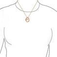 thumbnail image 3 of Bling Jewelry Womens Mother &  Heart Pendant Necklace Rose Gold Plated .925 Sterling Silver, 3 of 4