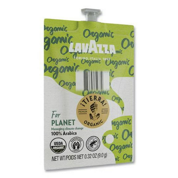 Flavia Tierra Organic Coffee Freshpack, Tierra Organic, 0.32 oz Pouch, 76/Carton