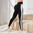 thumbnail image 2 of SOMER Women's Leggings Yoga Pants High Waisted Tummy Control Athletic Workout Color Blocking Pants XL, 2 of 7