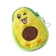 thumbnail image 2 of Mini monedero colgante con forma de aguacate para mujer a la moda, billetera pequeña (amarillo), 2 of 5