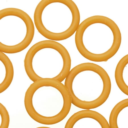 25pcs Coffee O-Ring For Licorice Leather 2x12mm
