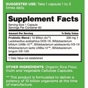 NBPure Poobiotics, Vegan Pre and Probiotic, 60 Capsules
