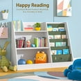 Kids Bookshelf and Toy Storage, 3 Tier Wooden Kids Bookcase with