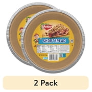 (2 pack) Keebler Ready Crust 9-Inch Shortbread Pie Crust, Premade Pie Crust, 6 oz