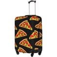thumbnail image 2 of Travel Elastic Luggage Cover,tasty pizza Print Suitcase protection cover Case Cover with zipper., 2 of 6
