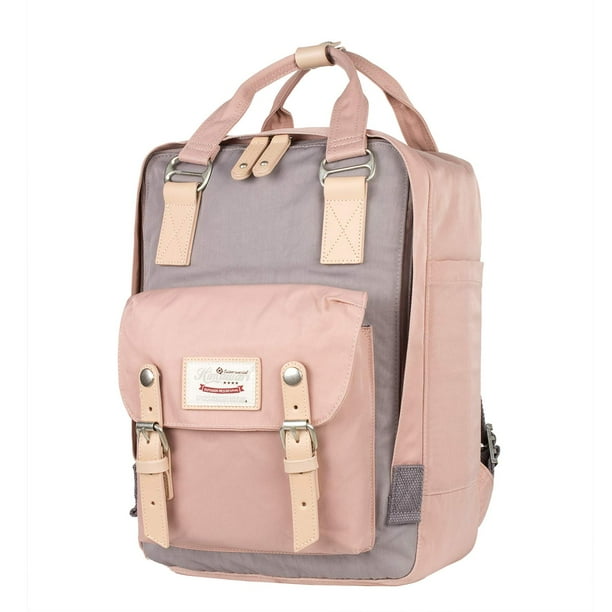 Mochila impermeable Himawari para portátil de 14,9 L y 14 pulgadas para mujer