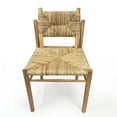 thumbnail image 5 of Majah 21 in. Indoor Natural Light Brown Finish Dining Chair, 5 of 5