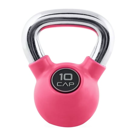 UPC: 0702556074268 | CAP Barbell Rubber Coated Kettlebell 10lb Single