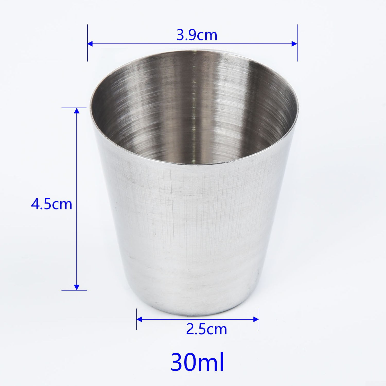 6~12 Pcs1oz/30ml Metal Stainless Steel Cup Mug Drink Coffee Beer Tumbler Travel 