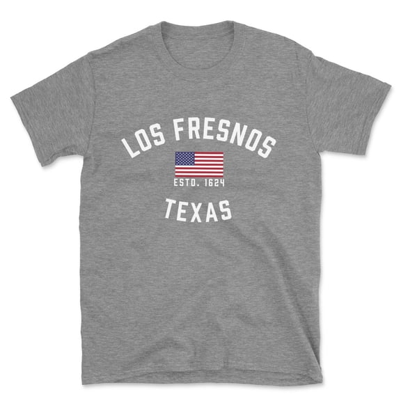Los Fresnos Texas Patriot Men's Cotton T-Shirt