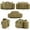 Khaki, variant on Small Molle Duffle Bag Men Gym Bag Waist Bag Fanny Pack Workout Pouch Travel Carry On Bag