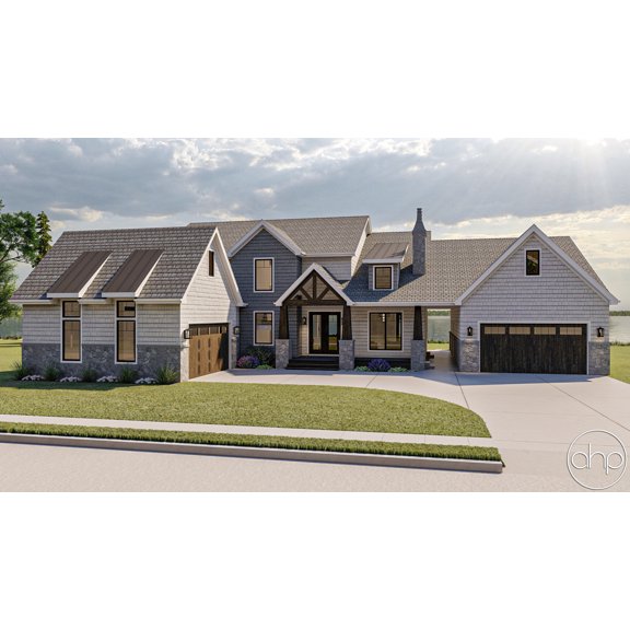 Advanced House Plans: Builder Ready Blueprints | Holmes Bay 30137 | 1.5 Story Plan