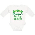 thumbnail image 3 of Inktastic Mommys Lucky Charm St Patricks Day Boys or Girls Long Sleeve Baby Bodysuit, 3 of 5