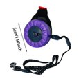 thumbnail image 3 of Wrist Worn Retractable Dog Leash, Hands Free Wrist Pet Walking Leash With Quick Lock Switch, Reflective Nylon Strap And Secure Hook For Outdoor Dog Walking And Training, 3 of 5