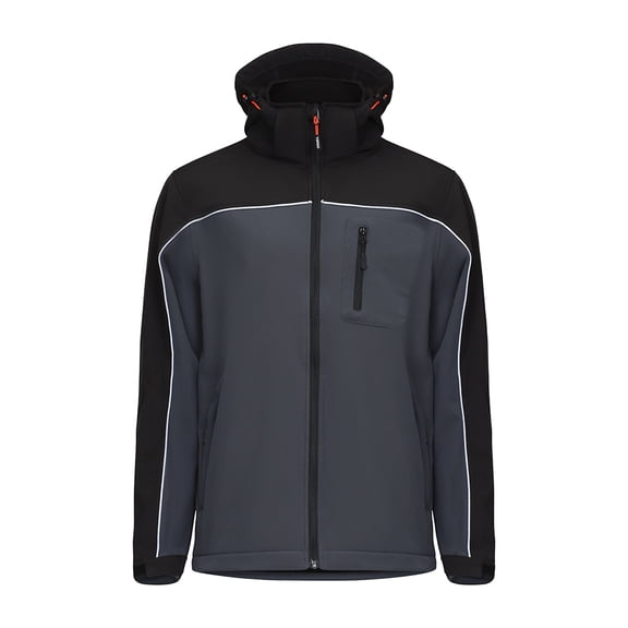 Timco - Softshell Jacket - Grey/Black (Size Medium - 1 Each)