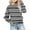 Gray1, variant on GigrtiJin Girls Oversized Striped Sweatshirt Kids Round Neck Long Sleeves Fashion Loose Top Comfy Casual Pullover Blouse