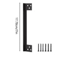thumbnail image 4 of Tong Doorstop Strike Plate For Concealed Smooth Quiet Closing Heavy Duty Floor Mounted Hardware, 4 of 6