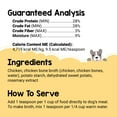 thumbnail image 5 of FLAVORS Food Topper for Dogs, Chicken Recipe, 6-Ounce, Pack of 2, 5 of 10