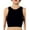 Black, variant on Women Quick Dry Wire Free Sport Running Exercise Yoga Bras