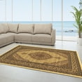 thumbnail image 4 of Persian Treasures Mahi Tabriz Cream Area Rug 9x12 Plush Traditional Design, 4 of 4