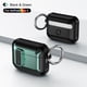 thumbnail image 1 of Audífonos Funda anticaída para con soporte para Apple Airpods Pro 2 (negro verde), 1 of 6