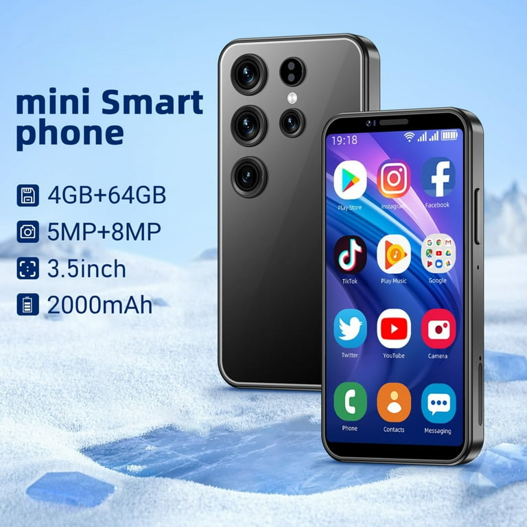3G Mini Smartphone 3.5 Inch Android 10 Dual Sim 4GB+64GB 3G Mini Smartphone 3.5 Inch Android 10 Dual Sim 4GB+64GB