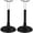 Black, variant on LOLIPPYY 2-Pack Doll Brackets Portable Support Stands Practical Doll Storage and Display Racks for Home and Shop Use
