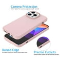 thumbnail image 3 of Njjex Cases for 2021 Apple iPhone 13 Pro Max, 13 Pro, 13 Mini, Liquid Silicone Gel Rubber Shockproof Case Ultra Thin Slim Matte Surface Protective Case Cover, 3 of 9