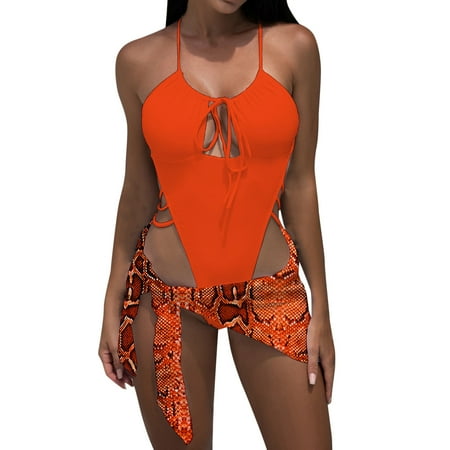 fvwitlyh One Piece Swimsuit Women Men s Thong Bikini Womens Swimsuit Bikini Two Piece Swimsuit Leather Shorts Womens Swimsuits