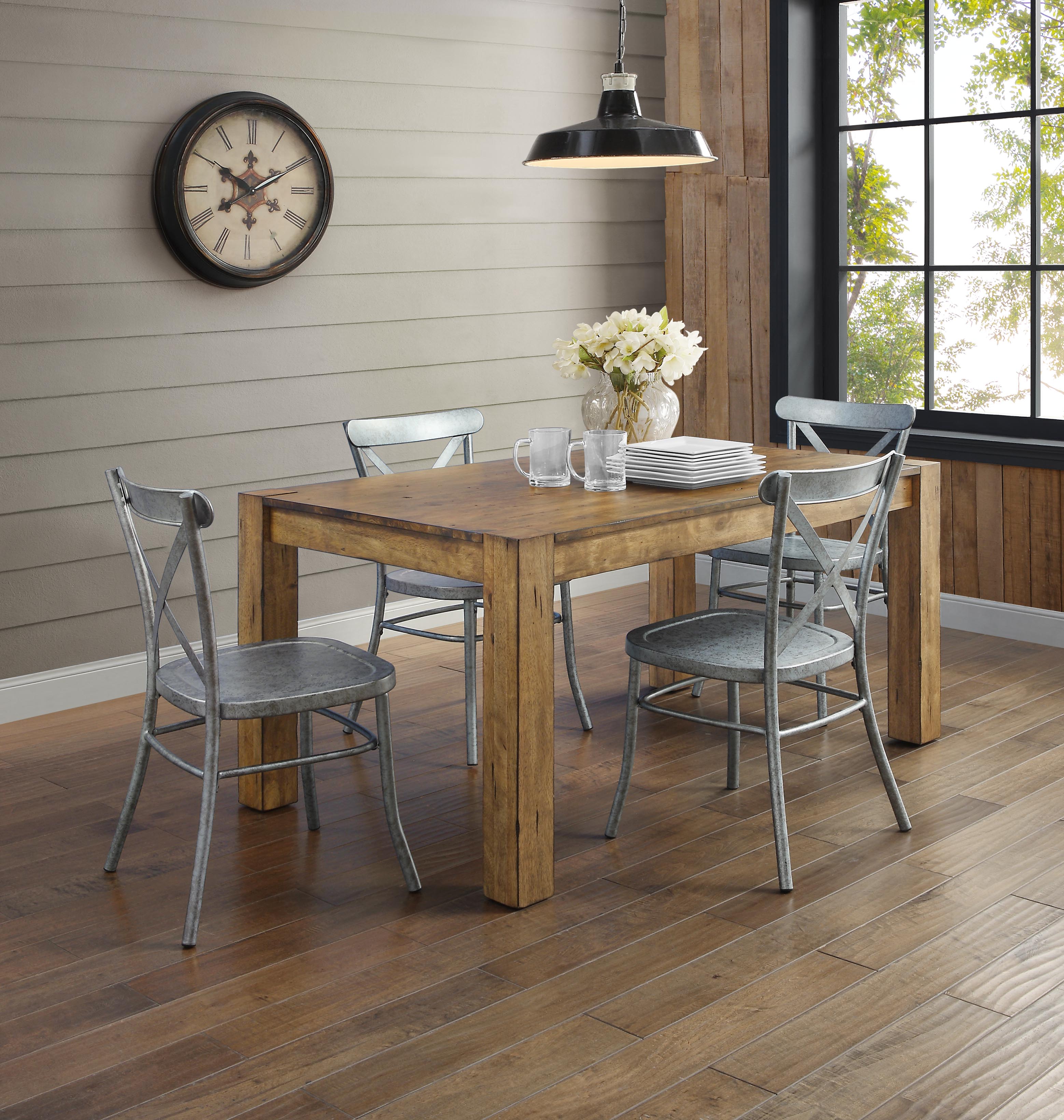 Better Homes & Gardens Bryant Solid Wood Dining Table, Rustic Brown - image 2 of 14