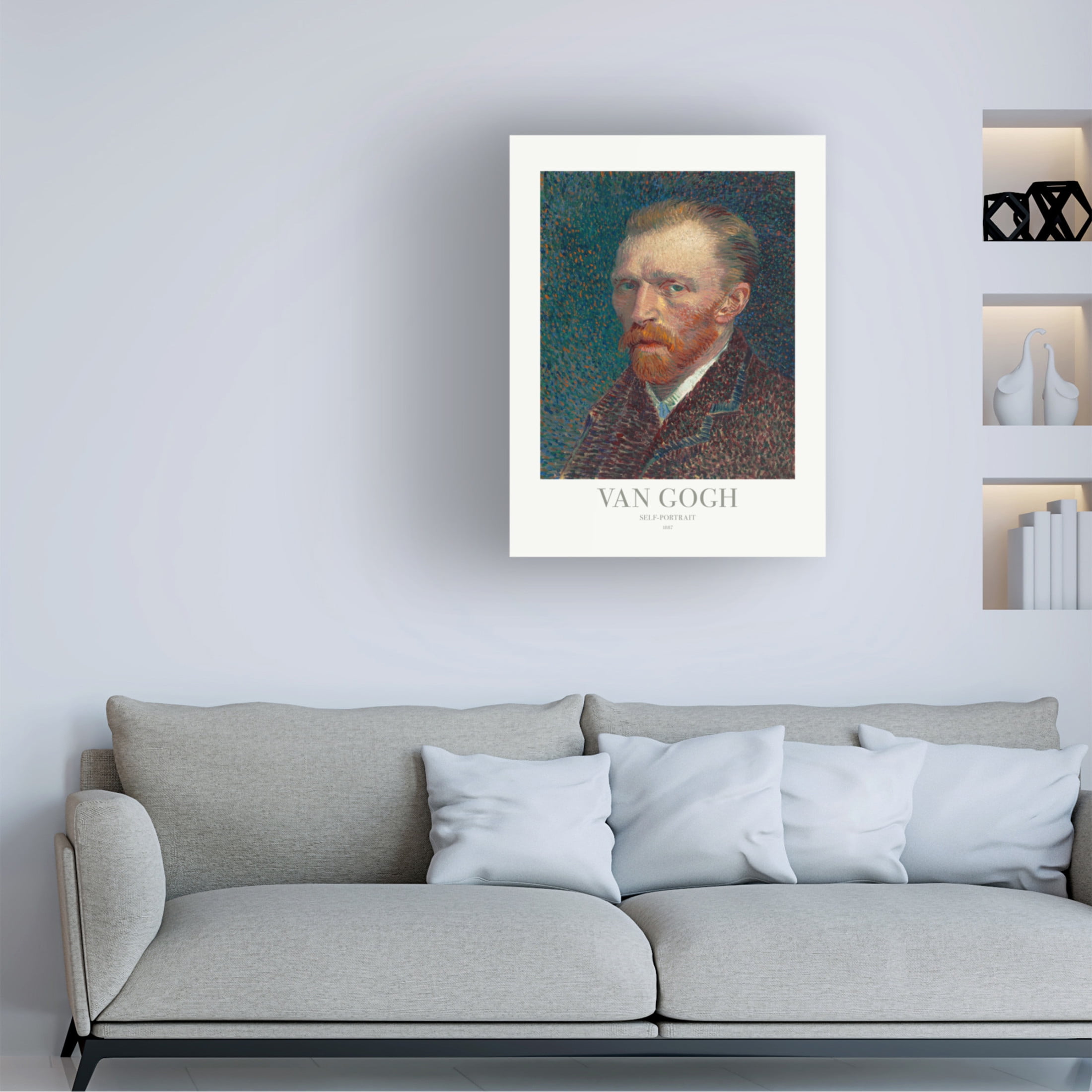 Trademark Fine Art Pictufy Self Portrait Canvas Wall Art