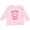 AD-Pink, variant on Inktastic Donut Worry Be Happy Pink Sprinkle Donut` Boys or Girls Long Sleeve Toddler T-Shirt