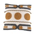 thumbnail image 1 of yuksok Decorative Throw Pillow Case, Rectangular , Sofa Bed Cushion Cover, Couch , D D 45x45cm, 1 of 9