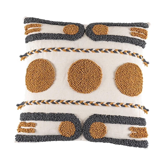 yuksok Decorative Throw Pillow Case, Rectangular , Sofa Bed Cushion Cover, Couch , D D 45x45cm