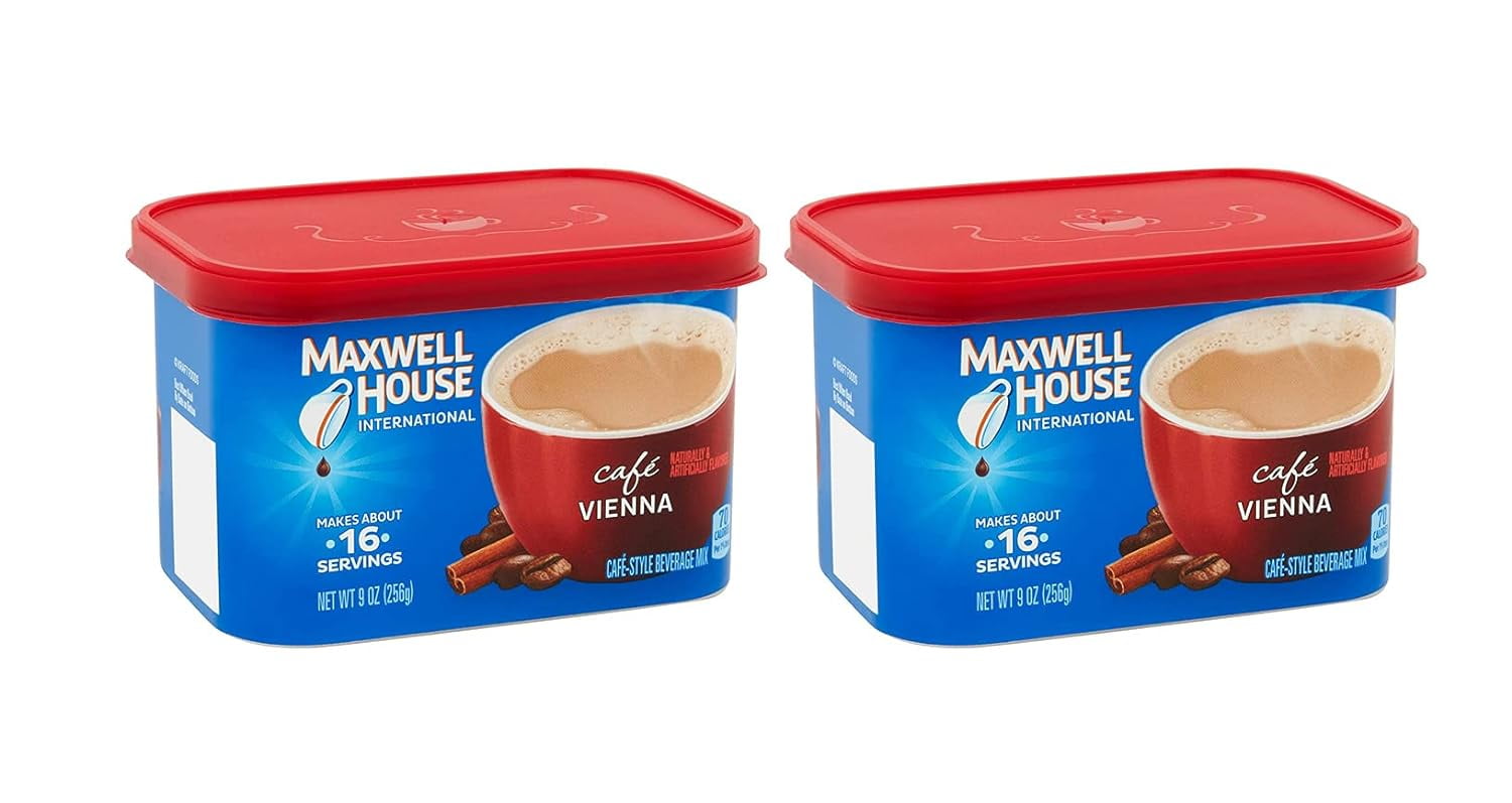 Maxwell House, Vanilla Caramel Latte, Instant Coffee Beverage, 4