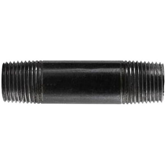 LDR Global Industries 308 38X12 0.38 x 12 in. Black Pipe Nipple