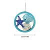 thumbnail image 6 of Under $1 GFHFHITJ Wooden Summer Christmas Ornaments,Beach Ocean Themed Starfish Seashell Window Decorations, Decorative Pendant for Tree Car Window Door Bedroom, 6 of 6