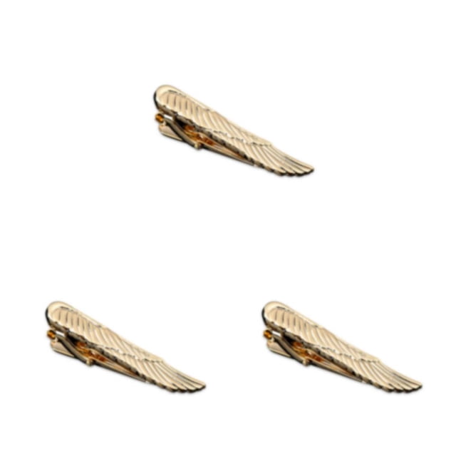 Minnieouse Clip de corbata de aleación duradero y saludable para hombres para una personalidad más duradera Clips de corbata de ala de moda Type1 NO1