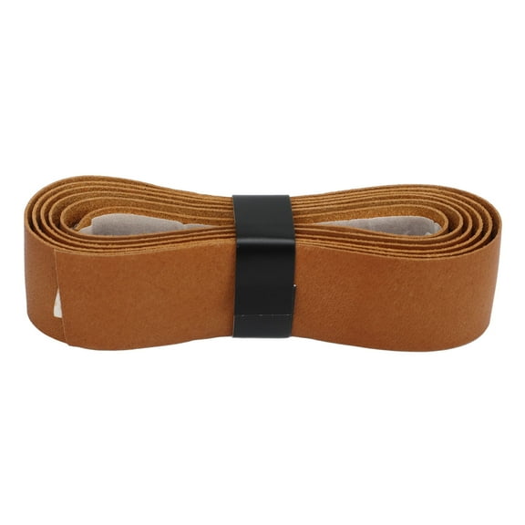 Falleo Clearance Tennis Racket Grip Tape Leather Badminton Racket Overgrip Tape Replacement for Outdoor Playground Gym Brown