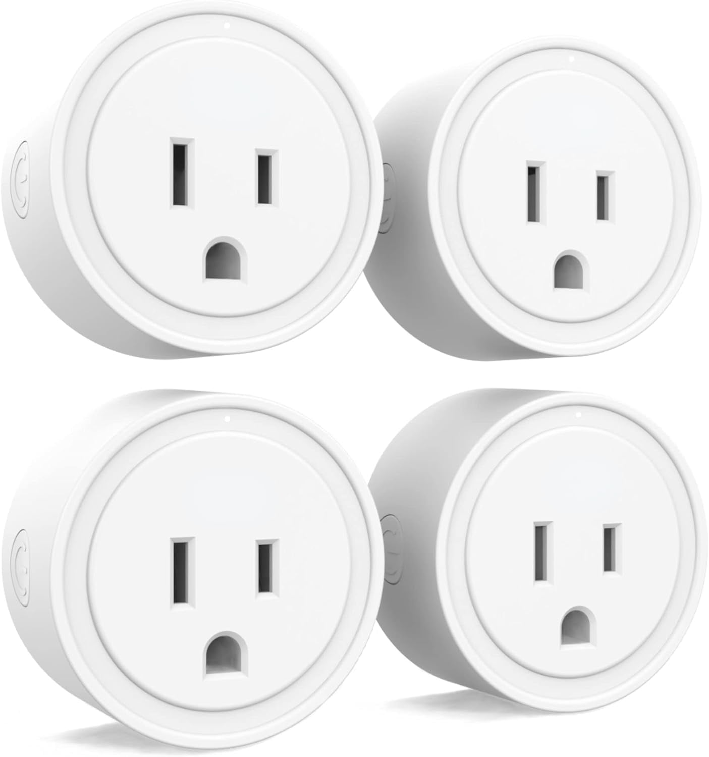 Geeni Wi-Fi Smart Wall Outlet with Alexa Home Connection, 2-Pack