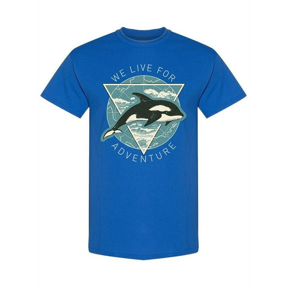 Orca Adventure T-Shirt Men -Image by Shutterstock, Male Medium
