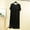 Black, variant on Naittoop Women Short Sleeve Nightgowns Comfy Sleepwear Built in Bra Sleepshirts V Neck Cotton Sleep Shirts Pajama Dress