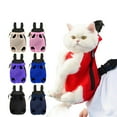 thumbnail image 2 of XBASW Pet Dog Carrier Backpack Cats Shoulder Chest Bag Legs out Front Pet Carrier Backpack for Small Dog Cats, 2 of 8