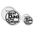 thumbnail image 1 of Mejor papá en la galaxia cita el día del padre Insignia insignia botón diseño conjunto, 1 of 3