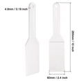 thumbnail image 2 of Unique Bargains Putty Scraper 2.4' Plastic Spatula Drywall Patch Repair Spreaders Wall Covering Smoother White, 2 of 5