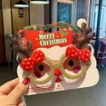 thumbnail image 1 of Gafas navideñas para fiestas - Diseños de Papá Noel, Reno y muñeco de nieve para niños y adultos - Accesorios y regalos para fotos navideñas, 1 of 1