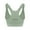 Algae green, variant on Quick Dry Workout Pullover Top Women Sports Bra Wicking Brassiere Gym Clothes For Pilates Running